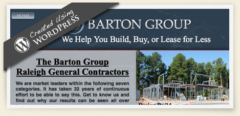Barton, Website Design