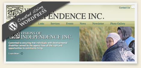 Visions, Website Design