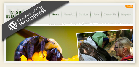 Visions of Independence Redesign with WordPress
