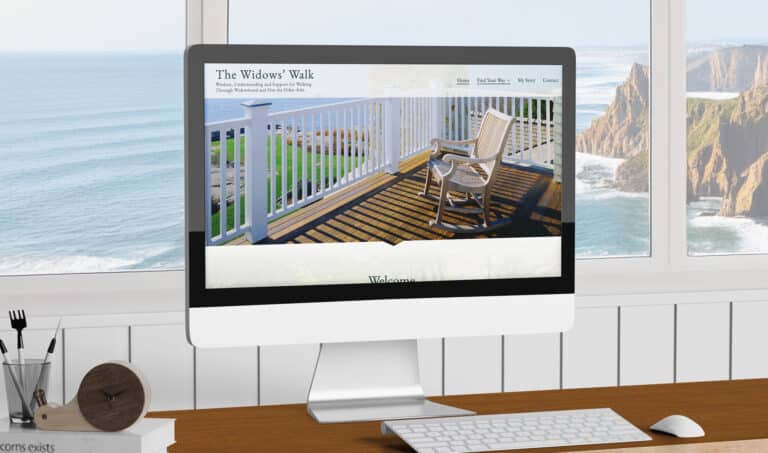 Widows Walk website design by Penner Web Design