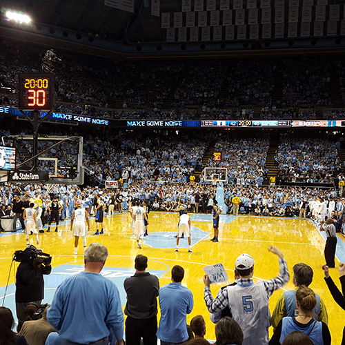 UNC vs Duke. Chapel Hill Web Design