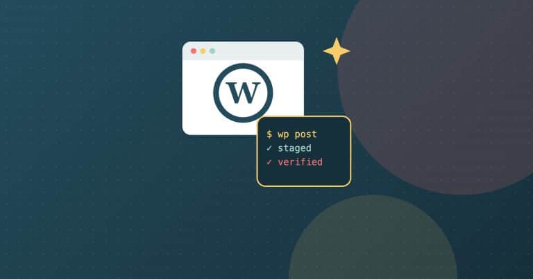 AI editing a WordPress site safely through a staged and verified workflow