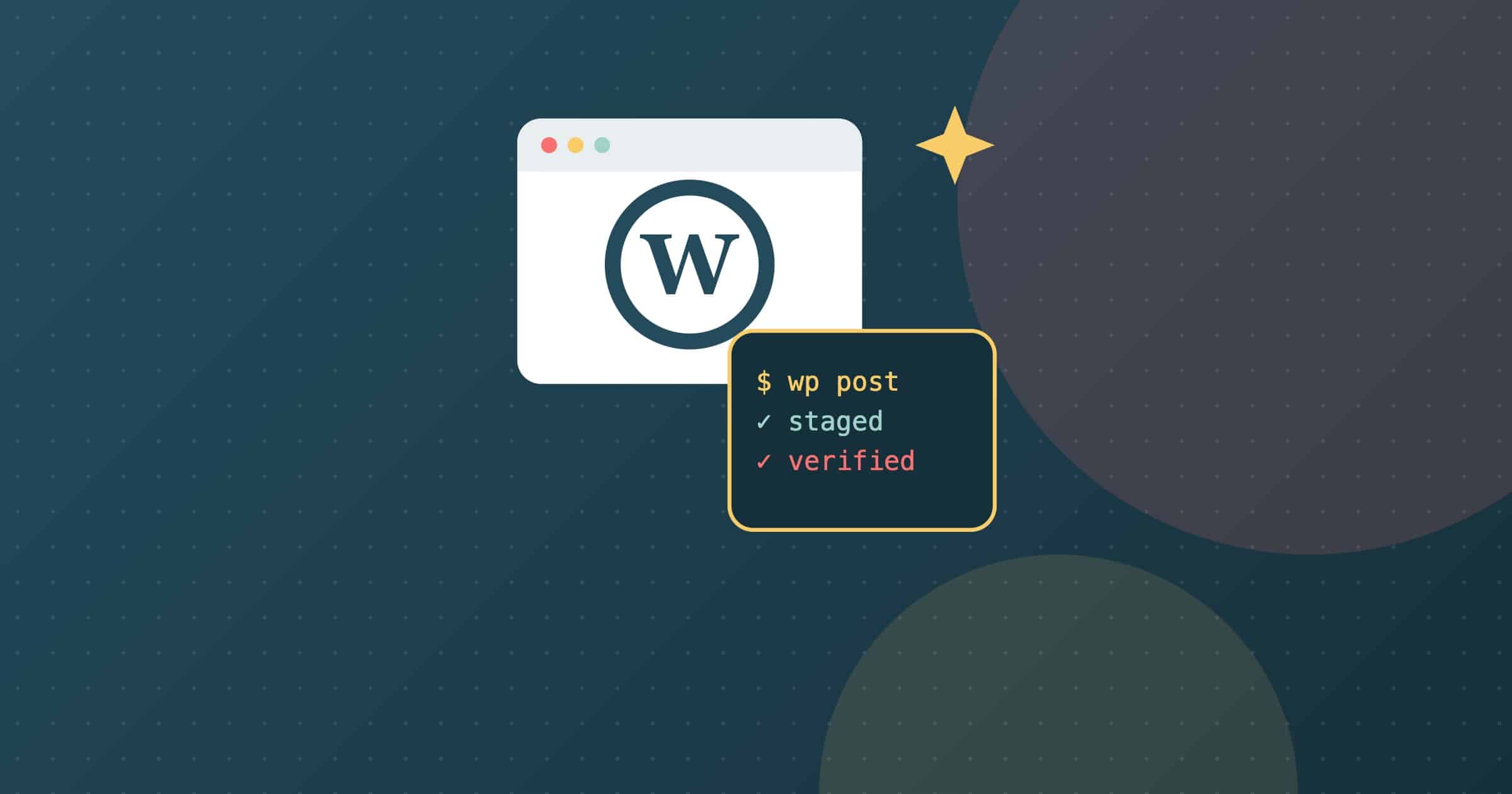 AI editing a WordPress site safely through a staged and verified workflow